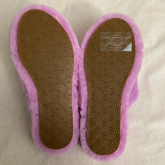 UGG Australia Kids Fluff Yeah Wavy Slides - Picture 5 of 6